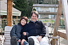 John And Helen On Swing