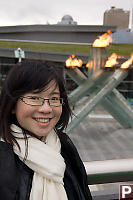 Helen With Olympic Torches