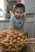 Nara With Freshly Washed Eggs