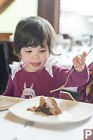 Claira Eating Cake