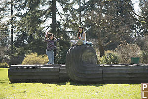 Claira Meditates While Nara Levitates