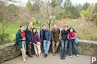 Group Shot Over Garden