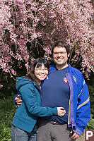 Helen And I Under Cherry Tree