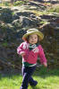 Nara Running By The Rock