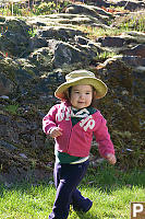 Nara Running By The Rock