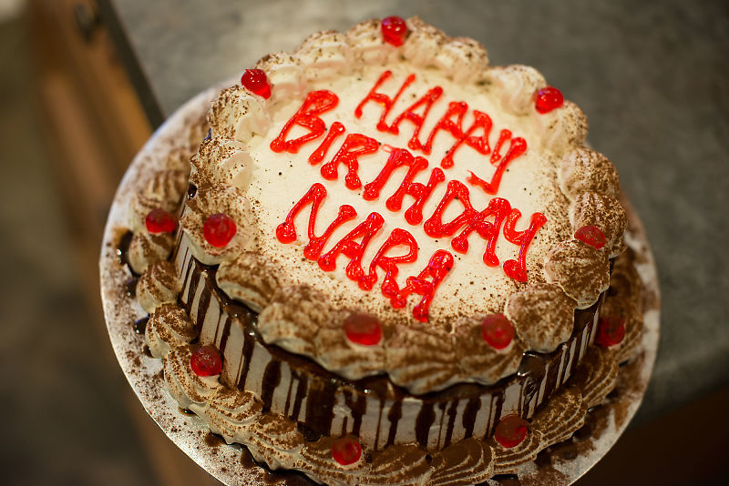 Naras Birthday Ice Cream Cake