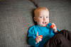 Xander On The Couch With Beads