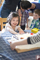 Nara Super Excited About Cake