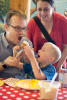 Eric And Xander Eating Cupcake