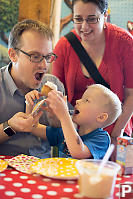Eric And Xander Eating Cupcake