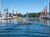 Nara Padling Boat Out Of Marina