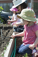 Claira Digging Trench