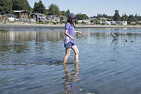 Nara In Shallow Water