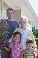 Grandma And Two Great Grandchildren