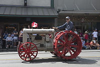 Morley On His Tractor