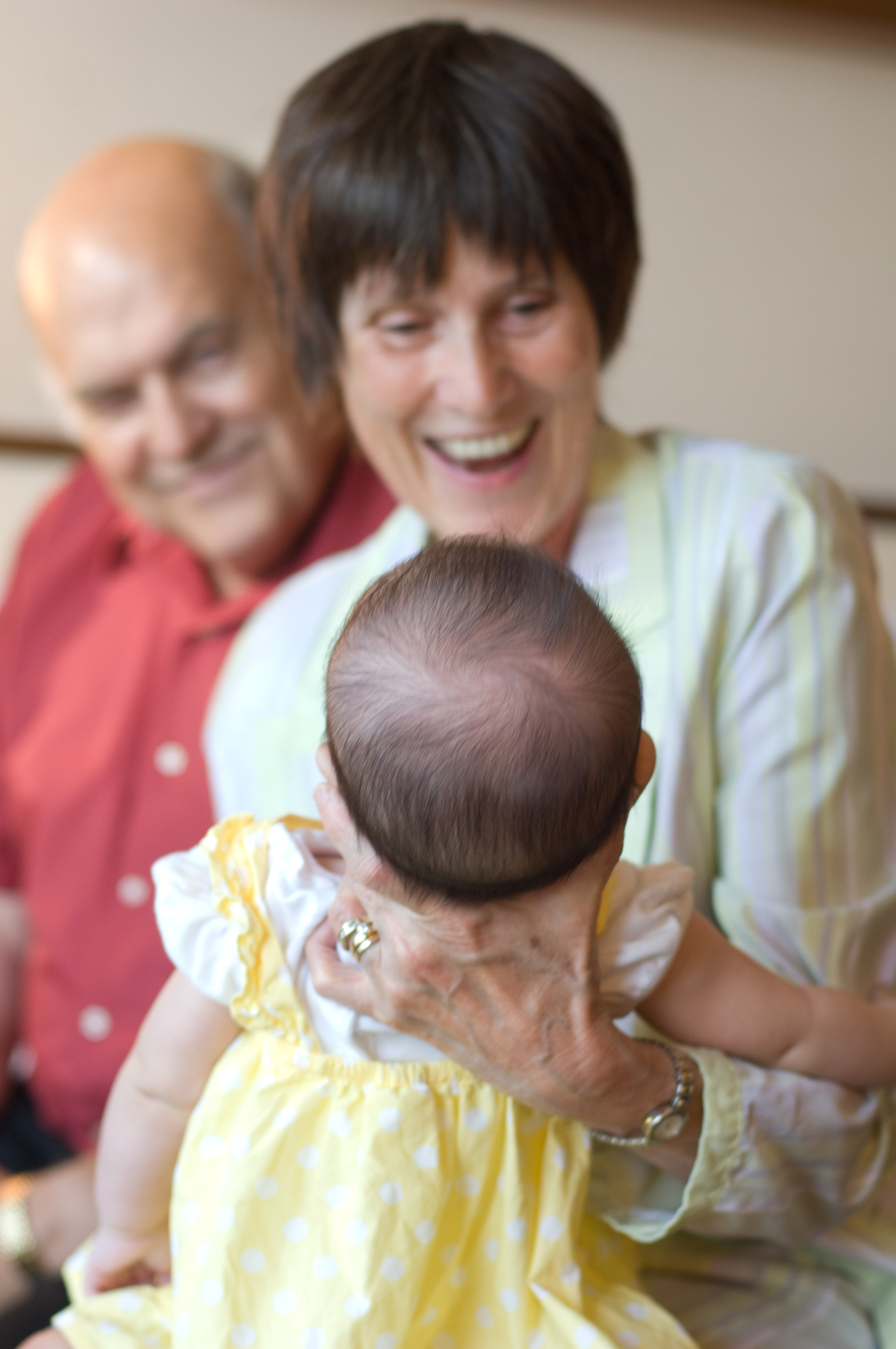 Grandma And Grandpa With Nara