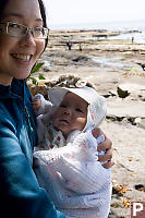 Helen And Nara At The Beach