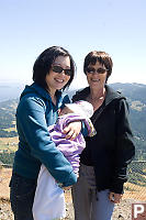 Mom Grandma And Nara On Mount Maxwell