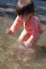 Nara Splashing In The Water