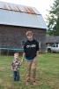 James And Justin Walking