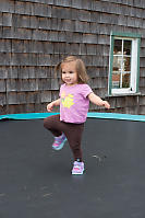Lexi Stomping On Trampoline