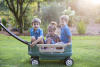 Marcus James And Lexi In The Wagon