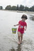 Claira Splashing With Her Bucket