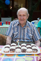 Grandfather And His Cupcakes