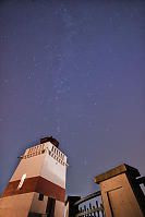 Milky Way And Lighthouse At Stanley Park