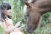 Claira With Pony