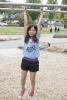 Nara Hanging From Monkey Bars