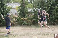 Adults Playing Water Games