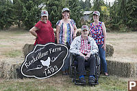 Grandfather And Three Daughters