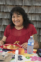 Julie Having Breakfast