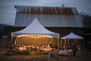 Tent At Sunset