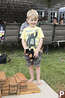 Beau With His Bear