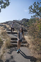 Coming Down Trail