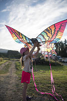 Preparing Kite For Launch