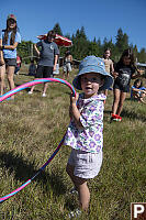 Mackenzie With Hula Hoop