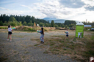 Three Way With Water Pistols