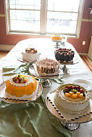 Six Cakes On The Table