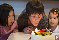 Everyone Blowing Out The Candles