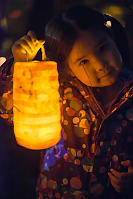 Nara Holding Her Lantern