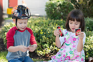 Loren And Abby Playing