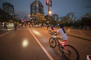 Entering Yaletown On Pacific Street