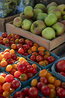 Cherry Tomatoes At Farmers Market