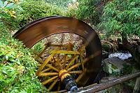 Spinning Water Wheel