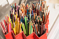 Pencil Crayons Sorted By Chroma