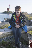 James With Lighthouse