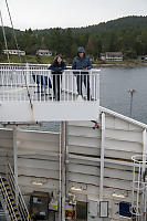 Dad And Marcus On Ferry